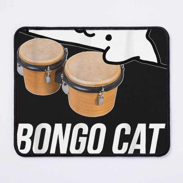 Item preview, Bongo Cat Meme With A Cute Bongo Cat designed and sold by mrwkiperz.