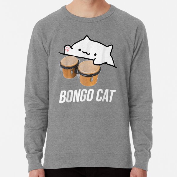 Bongo Cat Hoodies Sweatshirts for Sale Redbubble