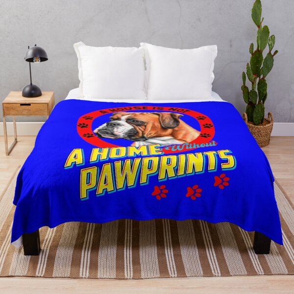 Item preview, Boxer Dog Owner A House is Not a Home Without Pawprints designed and sold by fantasticdesign.