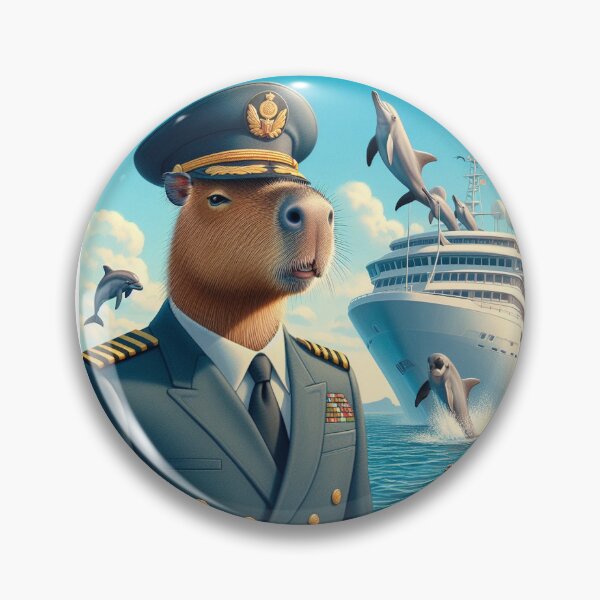Item preview, Capybara Pilot1 designed and sold by Capybara Art Lover.