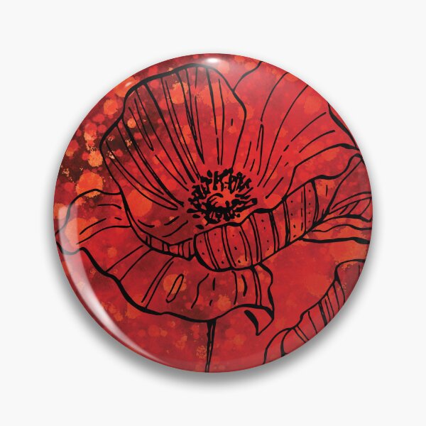 Artikelvorschau, Roter und schwarzer Mohn entworfen und verkauft von Pixiejim.