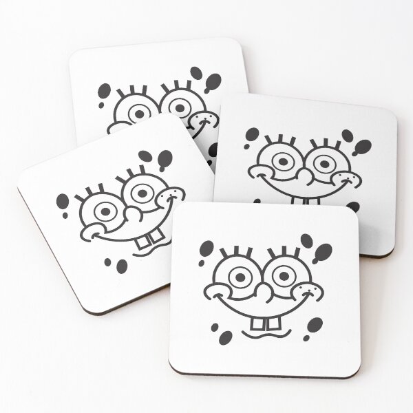 Item preview, Face Line Art for SpongeBob SquarePants Sketch designed and sold by Mohamed Abd El Salaam.