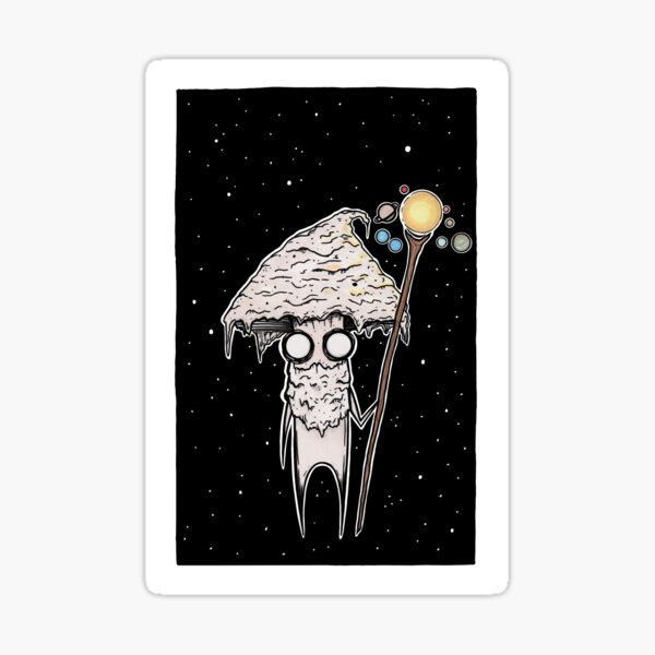 Space Fun Guy Sticker