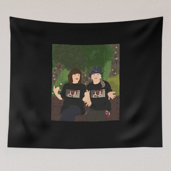 Item preview, Jen and Meg: teatime t-shirt  designed and sold by artoftilly.
