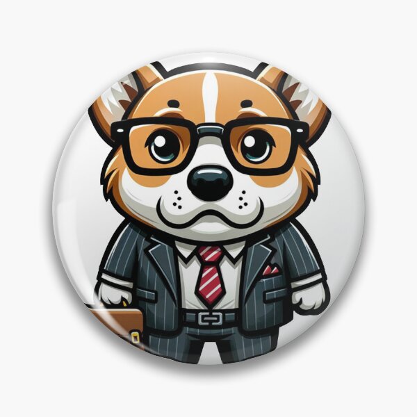 Item preview, employee corgi designed and sold by FerdiEverywhere.
