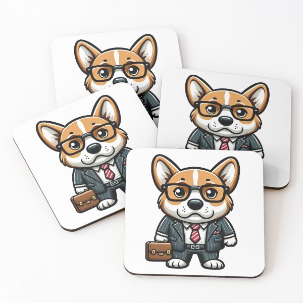 Item preview, employee corgi designed and sold by FerdiEverywhere.