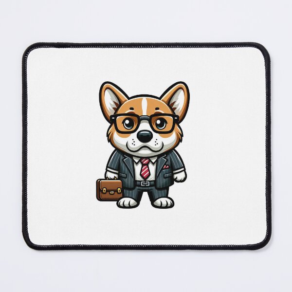Item preview, employee corgi designed and sold by FerdiEverywhere.
