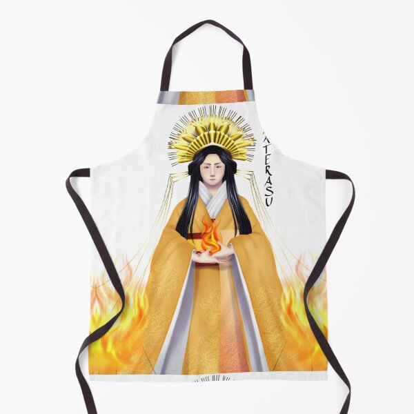 Item preview, Sun Goddess Amaterasu - white background w/o lighting - Typography designed and sold by Leeh-designs.