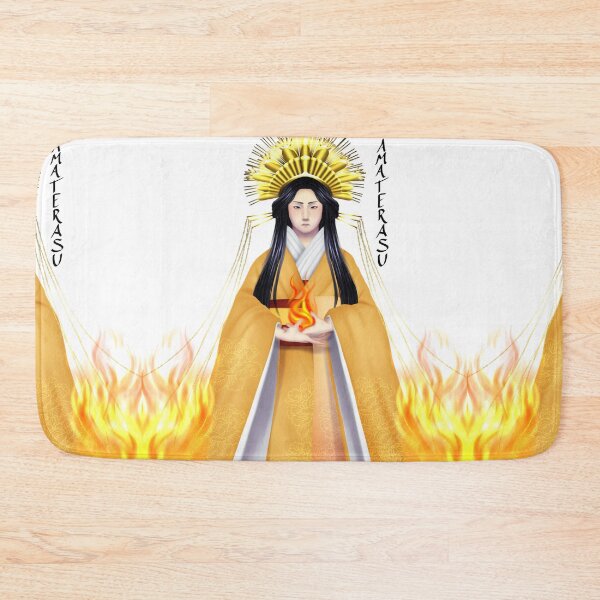 Item preview, Sun Goddess Amaterasu - white background w/o lighting - Typography designed and sold by Leeh-designs.