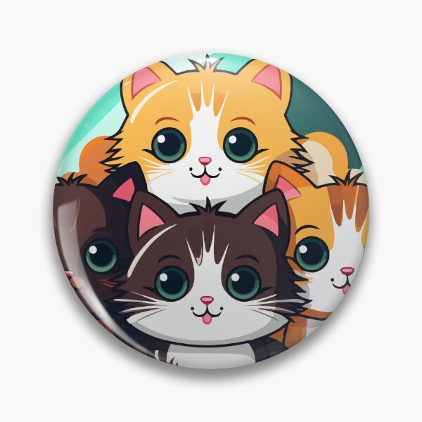 Item preview, CUTE CARTOON KITTEN  designed and sold by TeyMank.