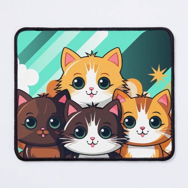 Item preview, CUTE CARTOON KITTEN  designed and sold by TeyMank.