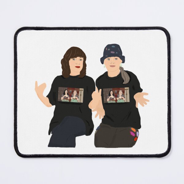 Item preview, Jen and Meg: teatime t-shirt (no background)  designed and sold by artoftilly.