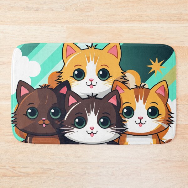 Item preview, CUTE CARTOON KITTEN  designed and sold by TeyMank.