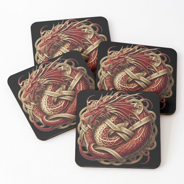 Item preview, RED DRAGON designed and sold by Foxlindesigns.
