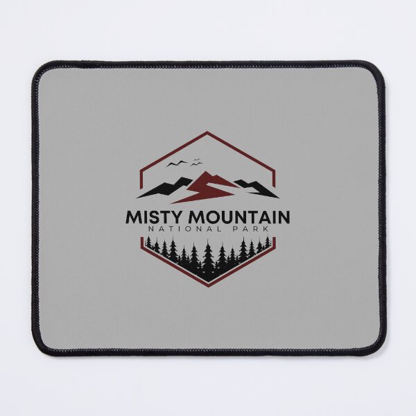 Item preview, Misty Mountain National Park designed and sold by The Fandom Nook.