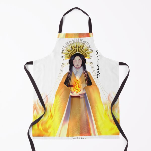 Item preview, Sun Goddess Amaterasu - white background w lighting - Typography designed and sold by Leeh-designs.