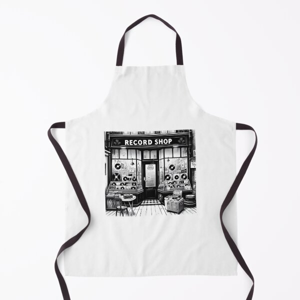 Item preview, record shop designed and sold by OldSchoolRetro.