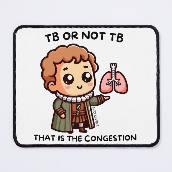 Item preview, TB or not TB (tuberculosis) designed and sold by MedLabVibes.