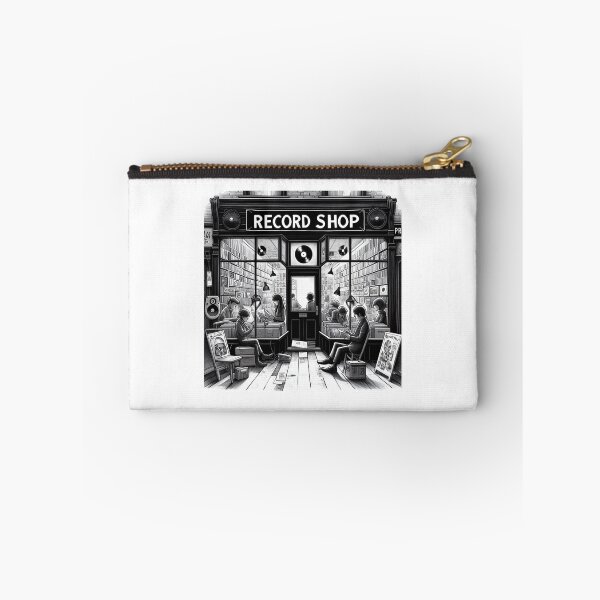 Item preview, record shop designed and sold by OldSchoolRetro.