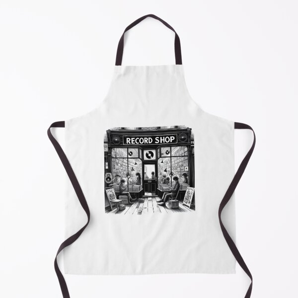 Item preview, record shop designed and sold by OldSchoolRetro.