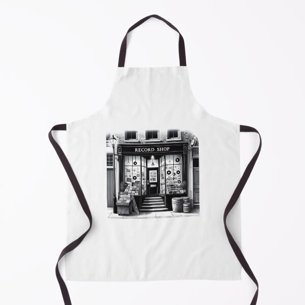 Item preview, record shop designed and sold by OldSchoolRetro.