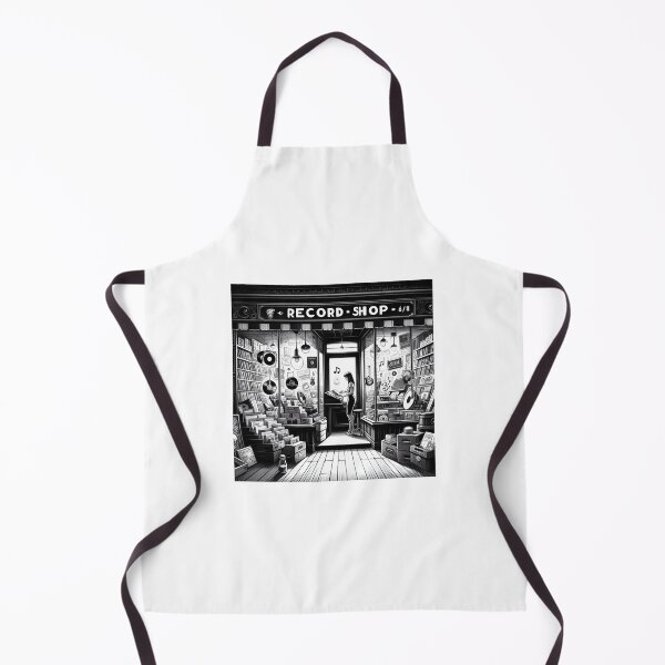 Item preview, record shop designed and sold by OldSchoolRetro.