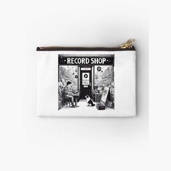 Item preview, record shop designed and sold by OldSchoolRetro.
