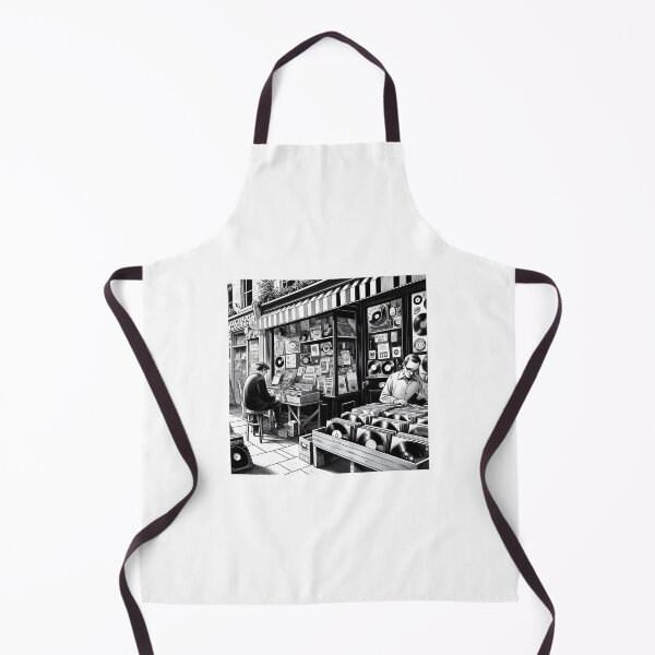 Item preview, record shop designed and sold by OldSchoolRetro.