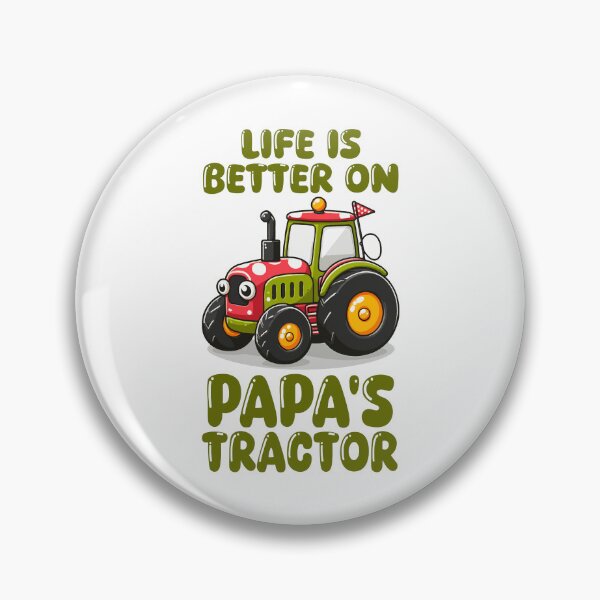 Item preview, Life Is Better On Papa's Tractor Driver Farmer Dad Family designed and sold by Stick-Artistry.