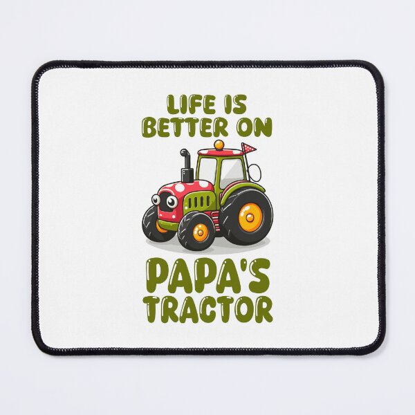 Item preview, Life Is Better On Papa's Tractor Driver Farmer Dad Family designed and sold by Stick-Artistry.