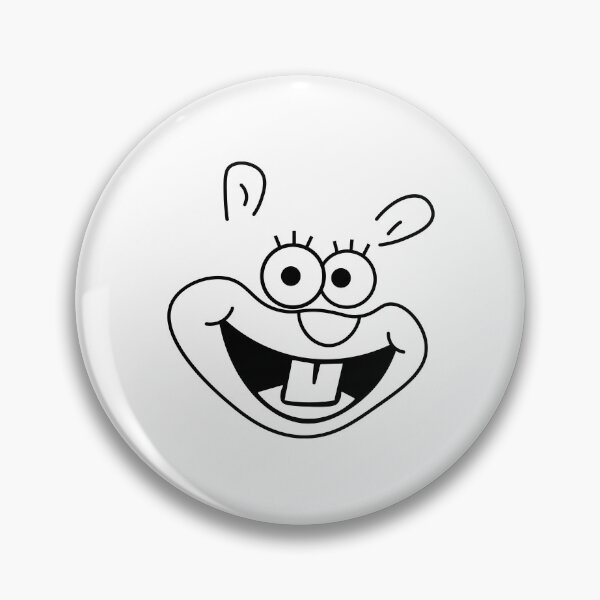 Item preview, Sandy Cheeks Happy face designed and sold by Mohamed Abd El Salaam.