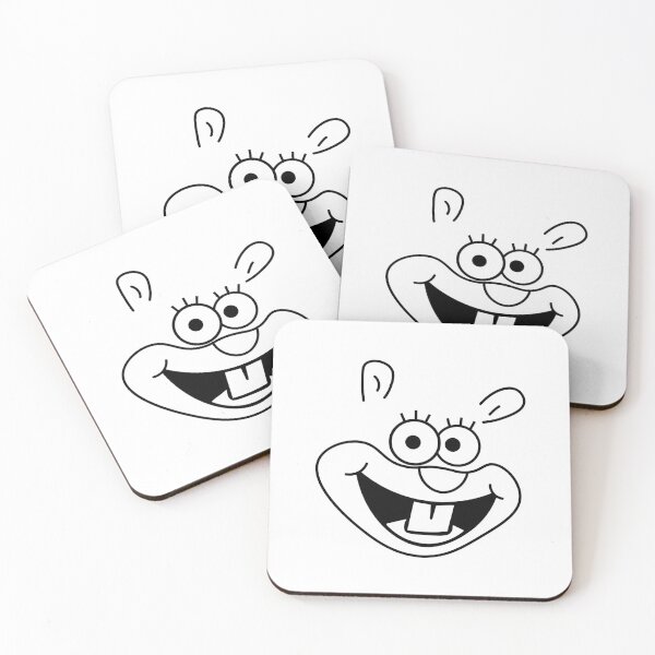 Item preview, Sandy Cheeks Happy face designed and sold by Mohamed Abd El Salaam.