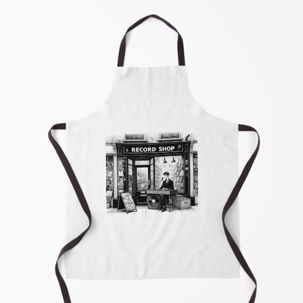 Item preview, record shop designed and sold by OldSchoolRetro.