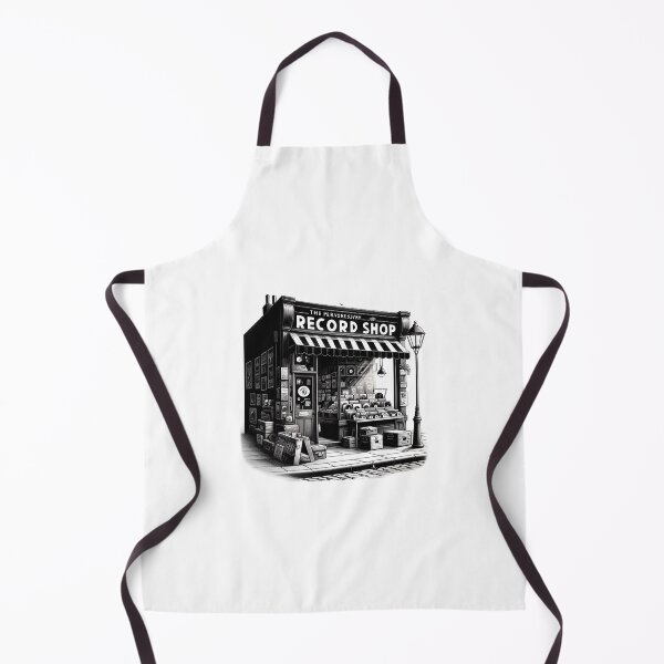 Item preview, record shop designed and sold by OldSchoolRetro.