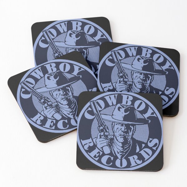 Item preview, Cowboy Records (Blue Logo) designed and sold by AlexanderNicker.