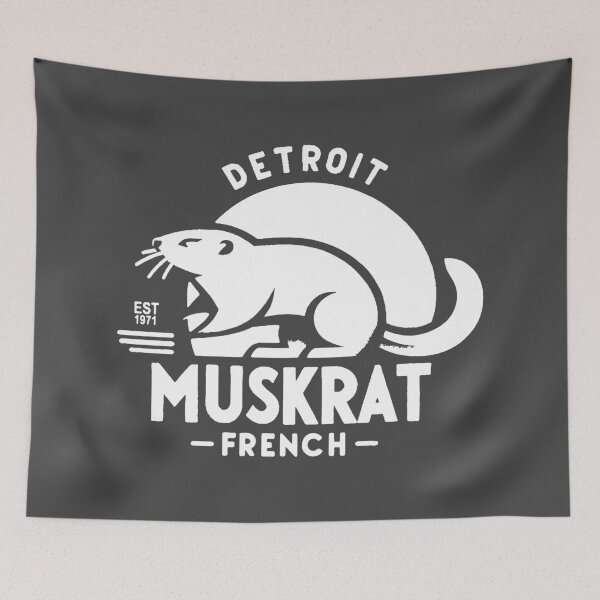 Item preview, Detroit Muskrat French designed and sold by KzooSteban.