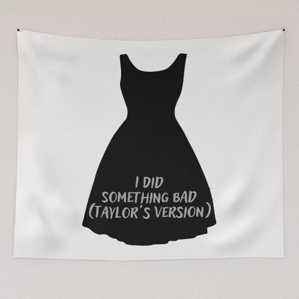 Item preview, Taylor Swift song dress designed and sold by broadwaygirl142.