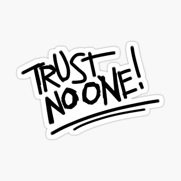 Item preview, Gravity falls - Trust no one designed and sold by SaltyGuerande.