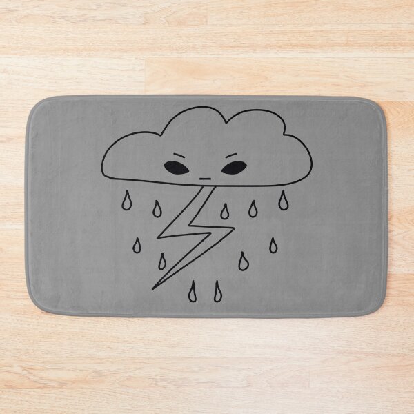 Item preview, Angry Little Cloud designed and sold by StrawberryUnicornCo.
