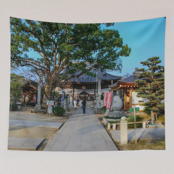Item preview, Temple 83 - Ichinomiya-ji - Mail Hall and Courtyard designed and sold by Japaholic.