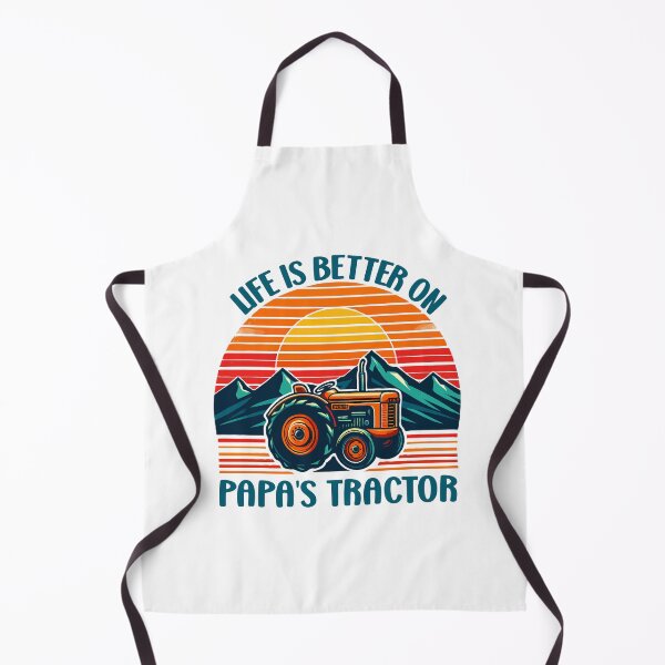 Item preview, Life Is Better On Papa's Tractor Driver Farmer Dad Family designed and sold by Stick-Artistry.