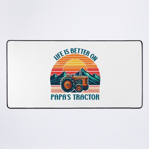 Item preview, Life Is Better On Papa's Tractor Driver Farmer Dad Family designed and sold by Stick-Artistry.