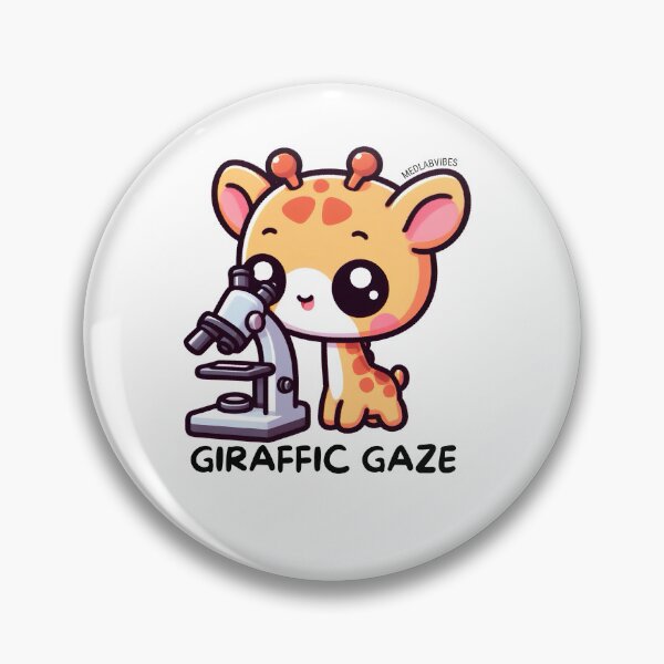 Item preview, Giraffic Gaze (giraffe) designed and sold by MedLabVibes.