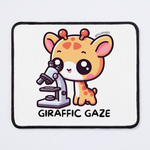 Item preview, Giraffic Gaze (giraffe) designed and sold by MedLabVibes.