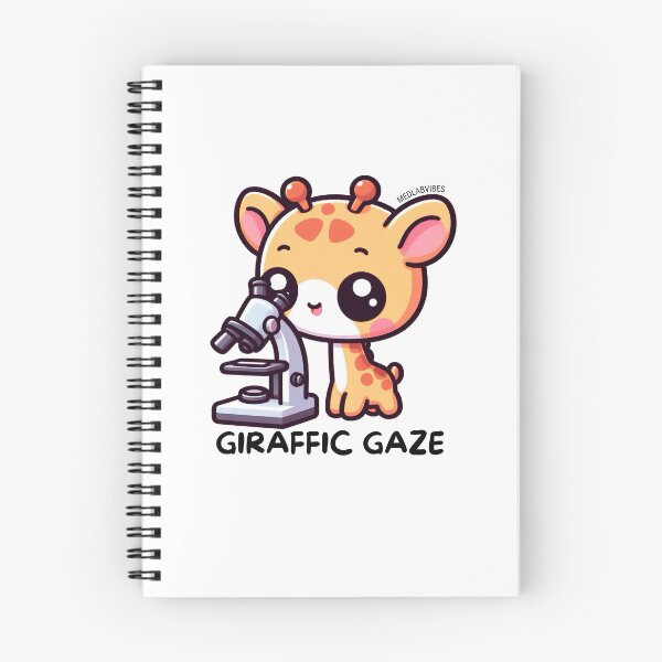 Item preview, Giraffic Gaze (giraffe) designed and sold by MedLabVibes.