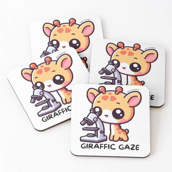 Item preview, Giraffic Gaze (giraffe) designed and sold by MedLabVibes.