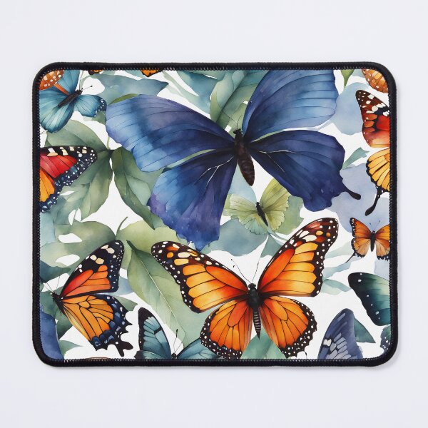 Item preview, Butterfly Bliss: Vibrant to Pastel Watercolor Patterns designed and sold by Chroma Artis.