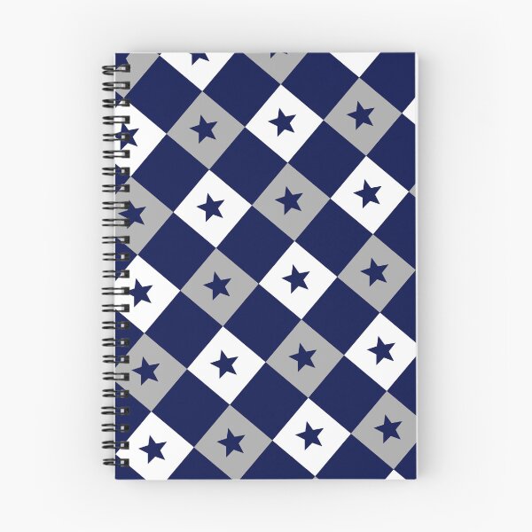 Item preview, Blue Silver & White Stars Cowboys Checkerboard Supreme Templates designed and sold by Alchemy-A-La-G.