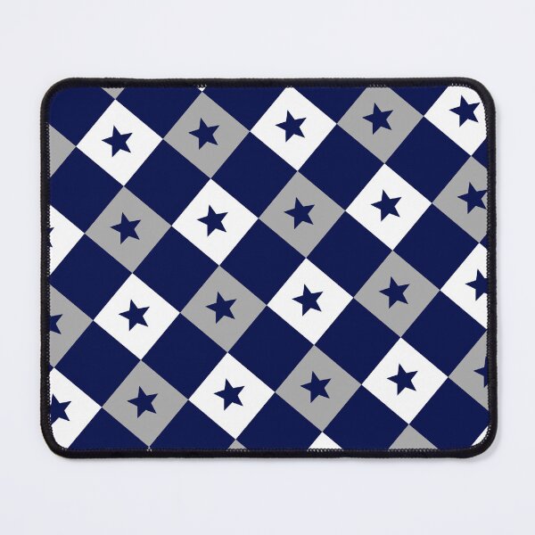 Item preview, Blue Silver & White Stars Cowboys Checkerboard Supreme Templates designed and sold by Alchemy-A-La-G.