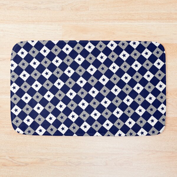 Item preview, Blue Silver & White Stars Cowboys Checkerboard Supreme Templates designed and sold by Alchemy-A-La-G.